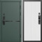 Входная дверь Termo-Door Смарт Тренд Грин - Флэт Белый софт