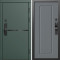 Входная дверь Termo-Door Смарт Тренд Грин - Гранд Grey софт