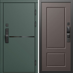 Входная дверь Termo-Door Смарт Тренд Грин - Марсель Шоколад