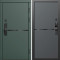 Входная дверь Termo-Door Смарт Тренд Грин - Нео Графит