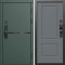 Входная дверь Termo-Door Смарт Тренд Грин - Нео Классика Грей Софт