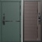 Входная дверь Termo-Door Смарт Тренд Грин - Порте Шоколад