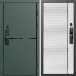 Входная дверь Termo-Door Смарт Тренд Грин - Порте white