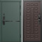 Входная дверь Termo-Door Смарт Тренд Грин - Престиж венге