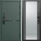 Входная дверь Termo-Door Смарт Тренд Грин - Зеркало Grey Софт