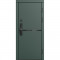 Входная дверь Termo-Door Смарт Тренд Грин - Флэт Grey софт