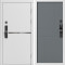 Входная дверь Termo-Door Смарт Тренд Вайт - Горизонт Grey софт