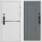 Входная дверь Termo-Door Смарт Тренд Вайт - Гранд Grey софт