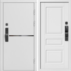 Входная дверь Termo-Door Смарт Тренд Вайт - Классика белый матовый
