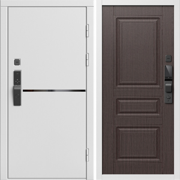 Входная дверь Termo-Door Смарт Тренд Вайт - Классика венге