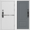 Входная дверь Termo-Door Смарт Тренд Вайт - Марсель Grey софт