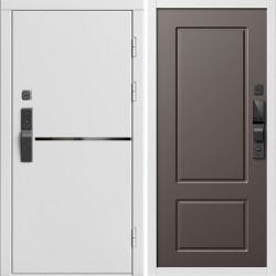 Входная дверь Termo-Door Смарт Тренд Вайт - Марсель Шоколад