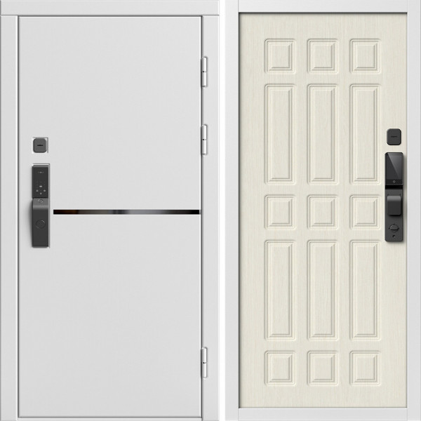 Входная дверь Termo-Door Смарт Тренд Вайт - Спарта лиственница