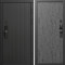 Входная дверь Termo-Door Смарт Твист Блэк - Горизонт бетон темный
