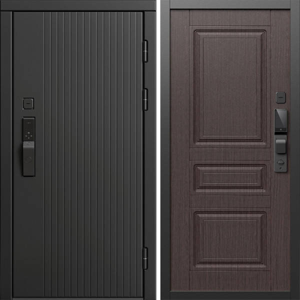 Входная дверь Termo-Door Смарт Твист Блэк - Классика венге