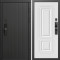 Входная дверь Termo-Door Смарт Твист Блэк - Мадрид Белый софт