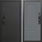 Входная дверь Termo-Door Смарт Твист Блэк - Марсель Grey софт