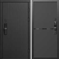 Входная дверь Termo-Door Смарт Твист Блэк - Нео Black