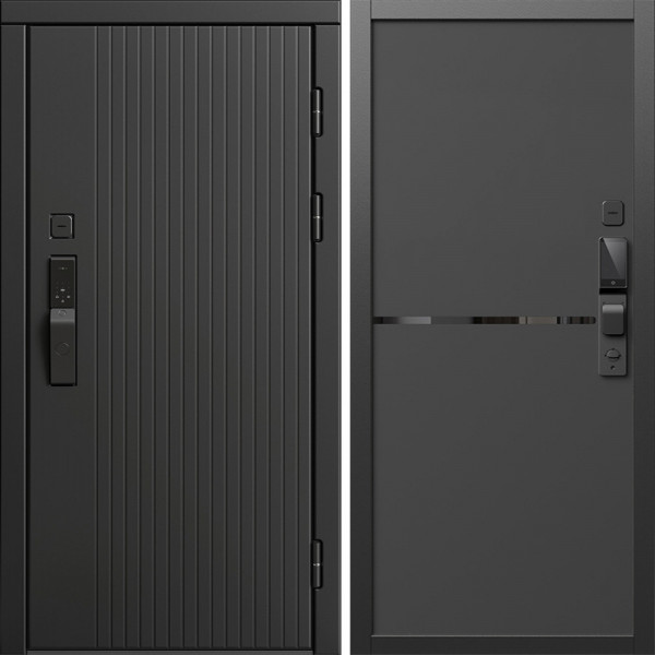 Входная дверь Termo-Door Смарт Твист Блэк - Нео Black