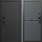 Входная дверь Termo-Door Смарт Твист Блэк - Нео Графит