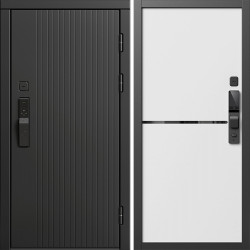 Входная дверь Termo-Door Смарт Твист Блэк - Нео White