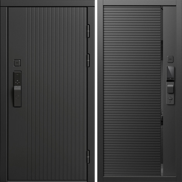 Входная дверь Termo-Door Смарт Твист Блэк - Порте black