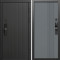 Входная дверь Termo-Door Смарт Твист Блэк - Страйп Грей Софт