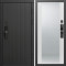 Входная дверь Termo-Door Смарт Твист Блэк - Зеркало белый софт