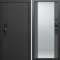 Входная дверь Termo-Door Смарт Твист Блэк - Зеркало Grey Софт