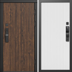 Входная дверь Termo-Door Смарт Твист Ультра - Флэт Белый софт