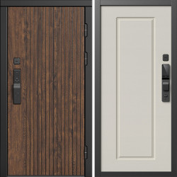 Входная дверь Termo-Door Смарт Твист Ультра - Гранд Слоновая кость