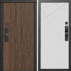 Входная дверь Termo-Door Смарт Твист Ультра - Лучи белый
