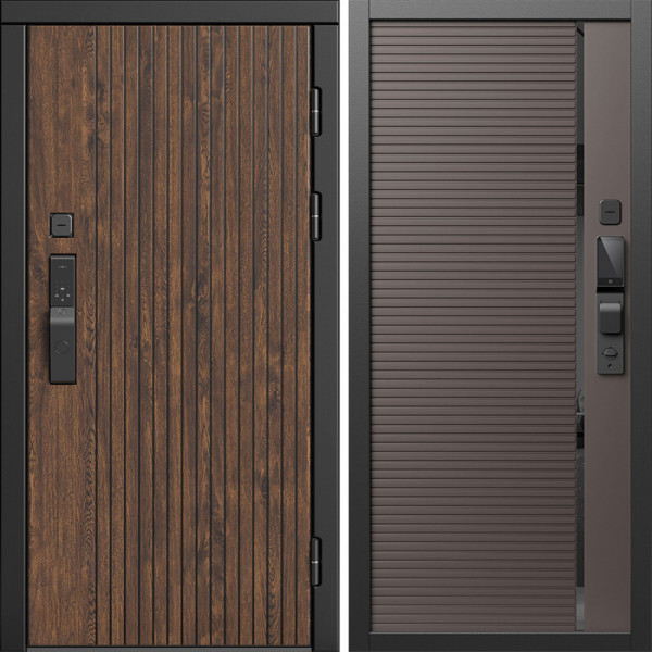 Входная дверь Termo-Door Смарт Твист Ультра - Порте Шоколад