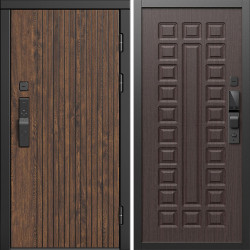 Входная дверь Termo-Door Смарт Твист Ультра - Престиж венге