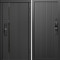Входная дверь Termo-Door Смарт Урбан Блэк - Флэт Черный кварц