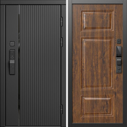 Входная дверь Termo-Door Смарт Урбан Блэк - Лион Дуб