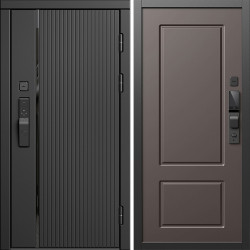 Входная дверь Termo-Door Смарт Урбан Блэк - Марсель Шоколад