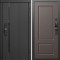Входная дверь Termo-Door Смарт Урбан Блэк - Марсель Шоколад