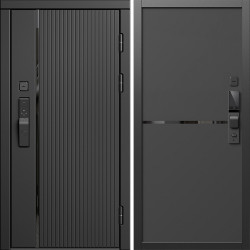 Входная дверь Termo-Door Смарт Урбан Блэк - Нео Black