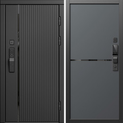 Входная дверь Termo-Door Смарт Урбан Блэк - Нео Графит