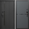 Входная дверь Termo-Door Смарт Урбан Блэк - Нео Графит