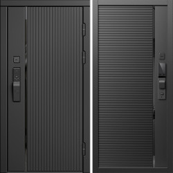Входная дверь Termo-Door Смарт Урбан Блэк - Порте black