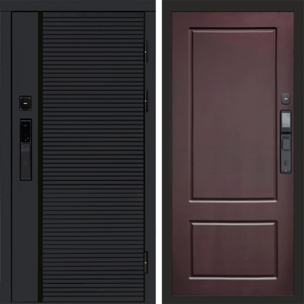 Входная дверь Termo-Door Смарт Black Line - Марсель Шоколад