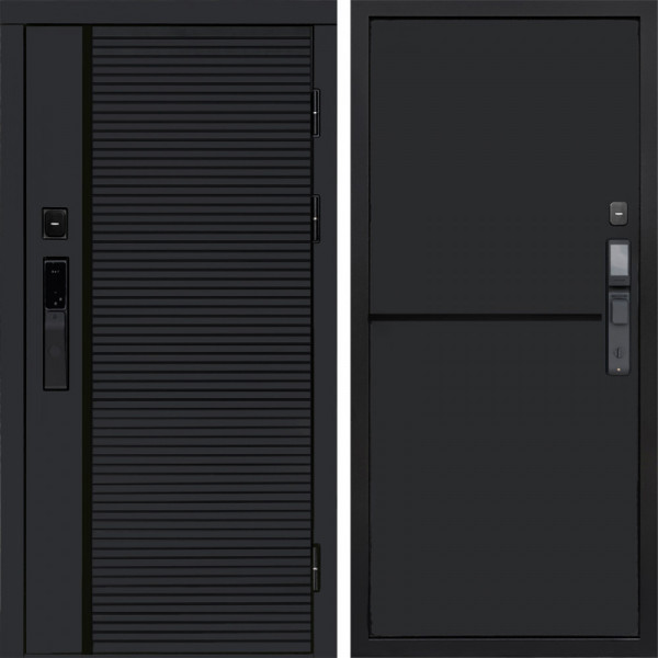 Входная дверь Termo-Door Смарт Black Line - Нео Black