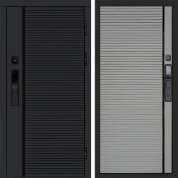 Входная дверь Termo-Door Смарт Black Line - Porte Grey софт