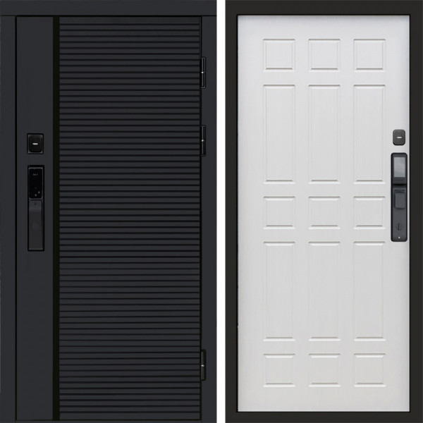 Входная дверь Termo-Door Смарт Black Line - Спарта лиственница