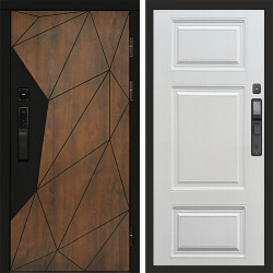 Входная дверь Termo-Door Смарт Геометрия - Лион Лиственница