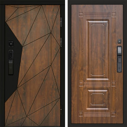 Входная дверь Termo-Door Смарт Геометрия - Мадрид Дуб