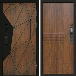 Входная дверь Termo-Door Смарт Геометрия - Мастино Дуб