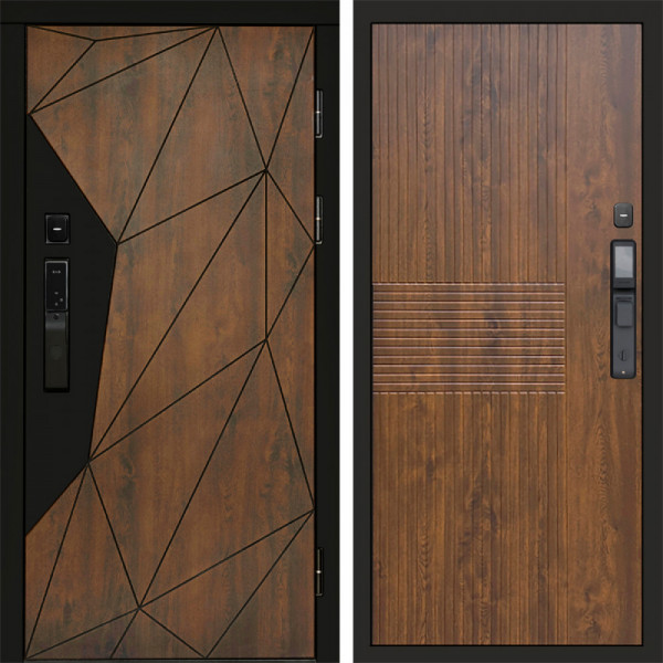 Входная дверь Termo-Door Смарт Геометрия - Мастино Дуб